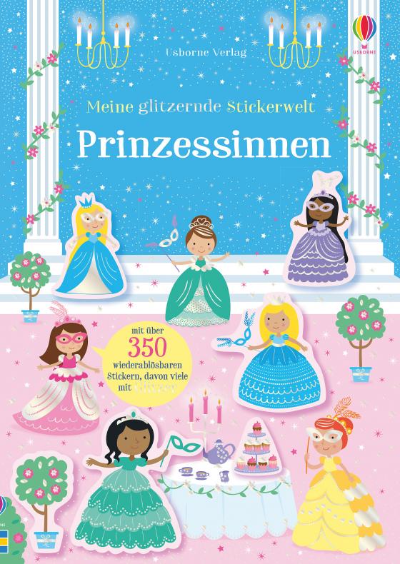Cover-Bild Meine glitzernde Stickerwelt: Prinzessinnen