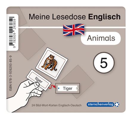 Cover-Bild Meine Lesedose Englisch 5 - Animals - Grundwortschatz Deutsch - Englisch - DaZ