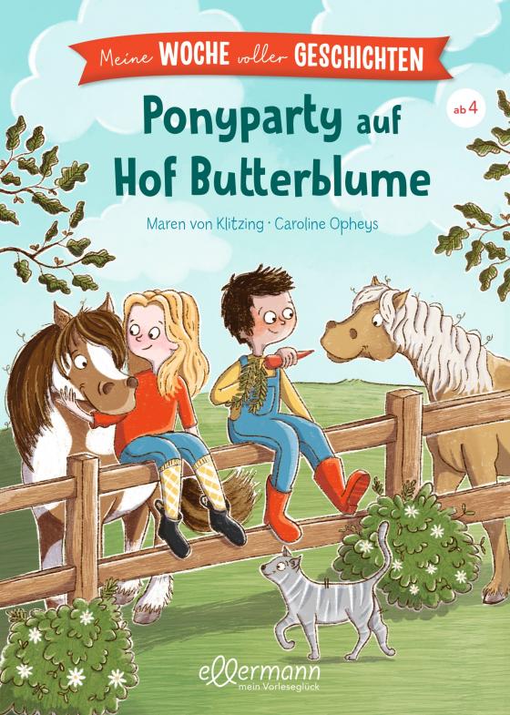 Cover-Bild Meine Woche voller Geschichten. Ponyparty auf Hof Butterblume