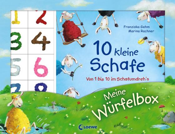 Cover-Bild Meine Würfelbox – Zählen und spielen mit 10 kleinen Schafen