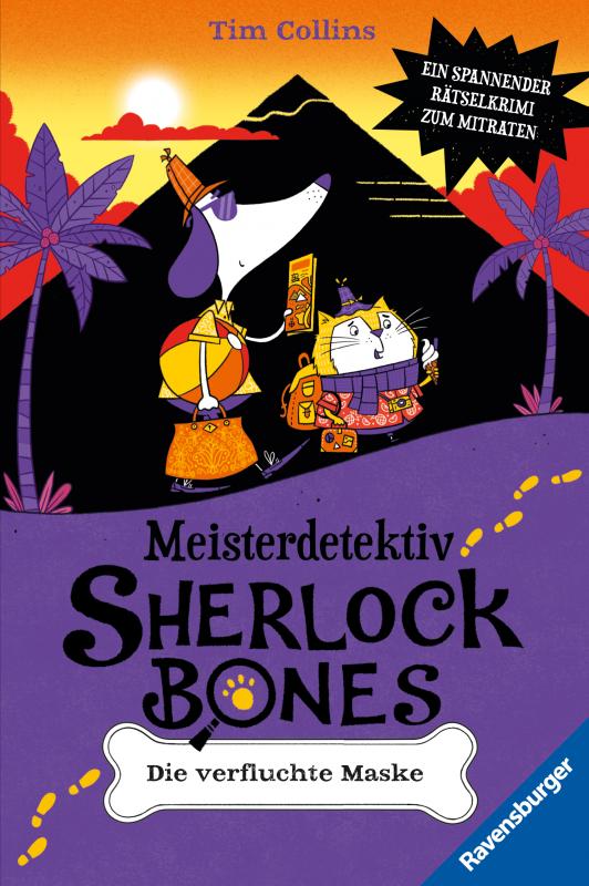 Cover-Bild Meisterdetektiv Sherlock Bones, Band 2 - Die verfluchte Maske