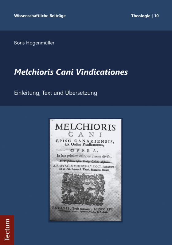 Cover-Bild Melchioris Cani Vindicationes