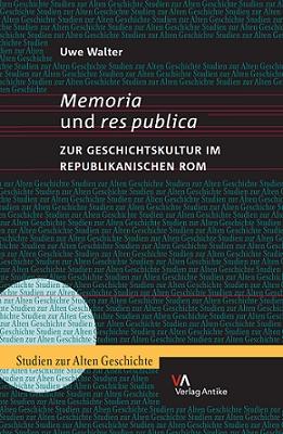 Cover-Bild Memoria und res publica