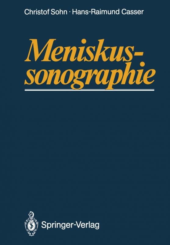 Cover-Bild Meniskussonographie