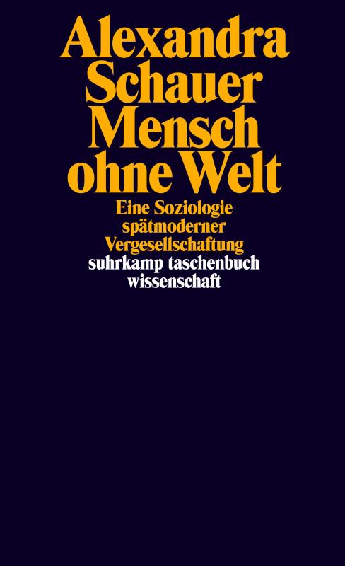 Cover-Bild Mensch ohne Welt