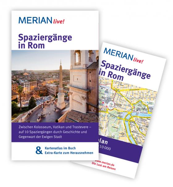 Cover-Bild MERIAN live! Reiseführer Spaziergänge in Rom