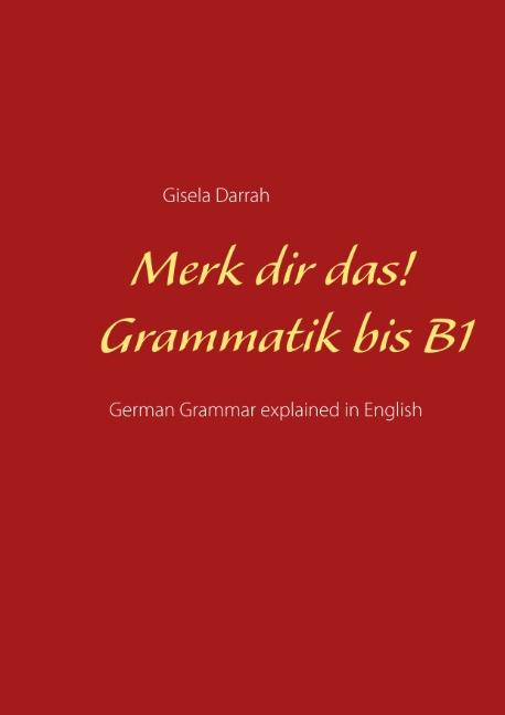 Cover-Bild Merk dir das! Grammatik bis B1