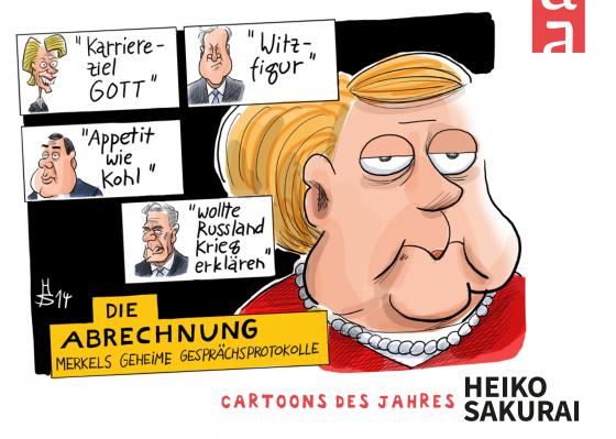 Cover-Bild Merkels geheime Gesprächsprotokolle