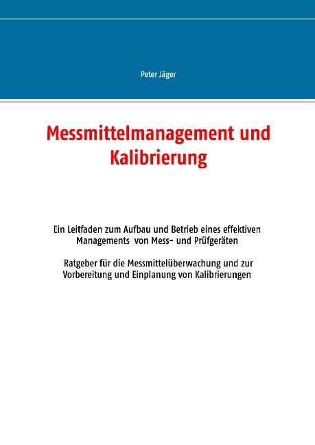 Cover-Bild Messmittelmanagement und Kalibrierung