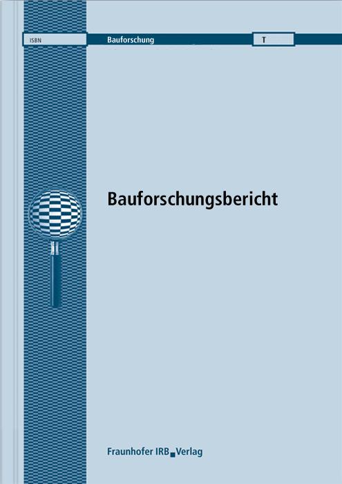Cover-Bild Messung des tiefenabhängigen Feuchtegehaltes. Ergänzende Untersuchungen. Abschlußbericht