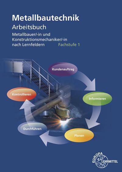Cover-Bild Metallbautechnik Arbeitsbuch Fachstufe 1