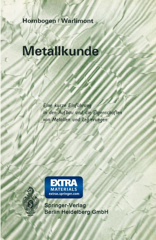 Cover-Bild Metallkunde