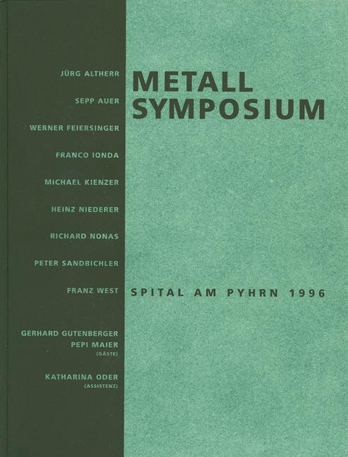 Cover-Bild Metallsymposium Spital am Pyhrn 1996