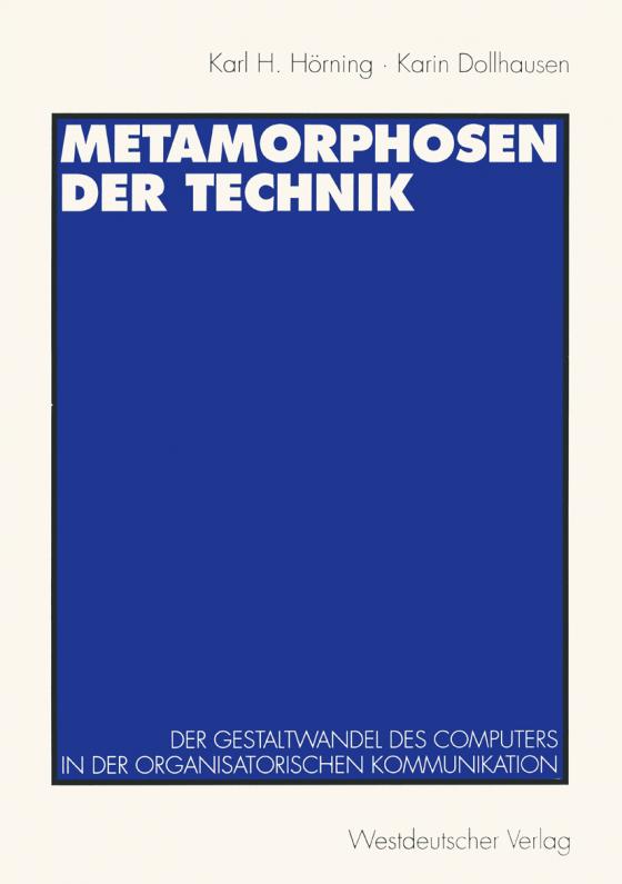 Cover-Bild Metamorphosen der Technik