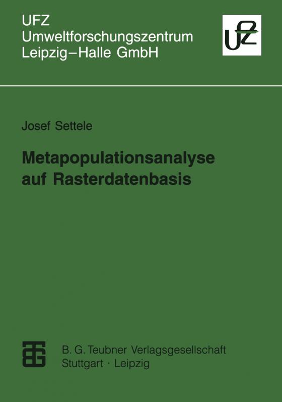 Cover-Bild Metapopulationsanalyse auf Rasterdatenbasis
