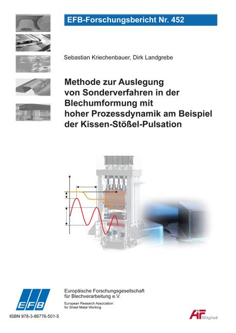 Cover-Bild Methode zur Auslegung von Sonderverfahren in der Blechumformung mit hoher Prozessdynamik am Beispiel der Kissen-Stößel-Pulsation