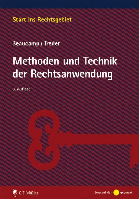 Cover-Bild Methoden und Technik der Rechtsanwendung