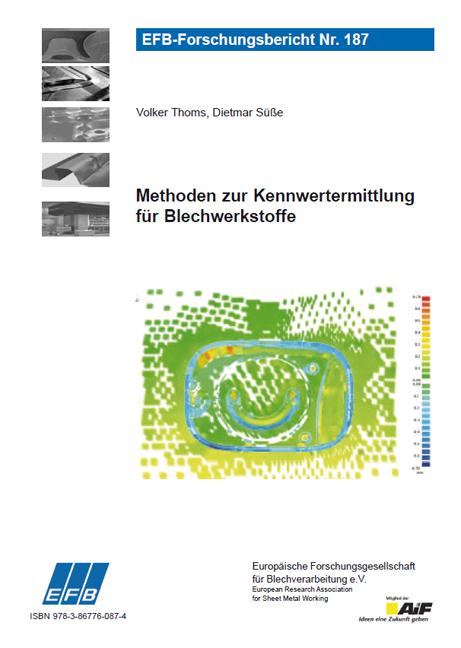 Cover-Bild Methoden zur Kennwertermittlung für Blechwerkstoffe