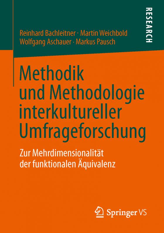 Cover-Bild Methodik und Methodologie interkultureller Umfrageforschung