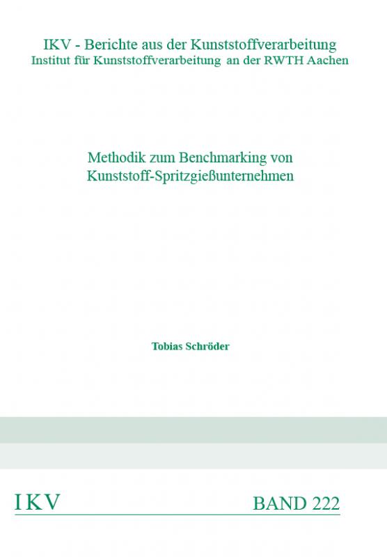 Cover-Bild Methodik zum Benchmarking von Kunststoff-Spritzgießunternehmen