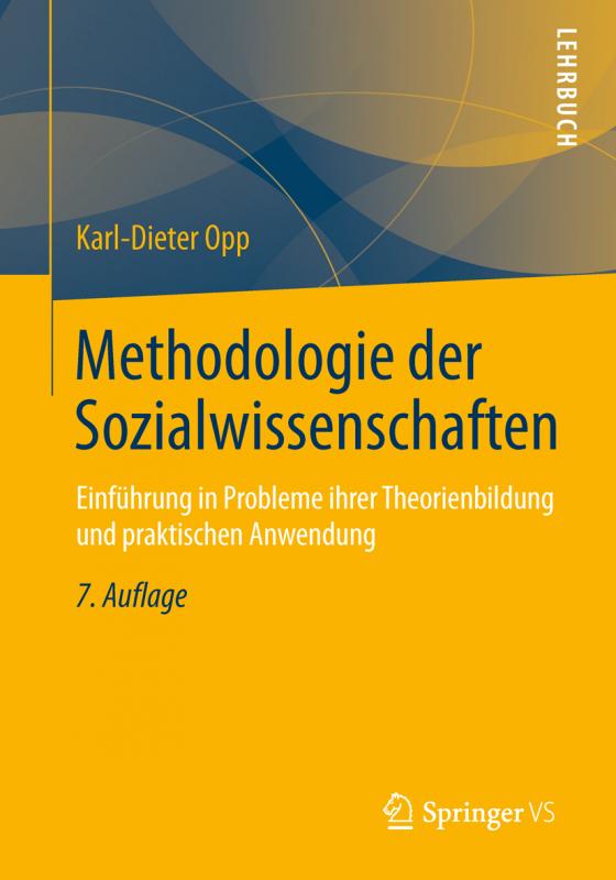 Cover-Bild Methodologie der Sozialwissenschaften