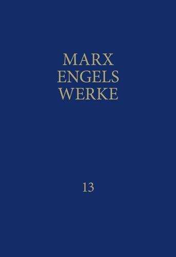 Cover-Bild MEW / Marx-Engels-Werke Band 13