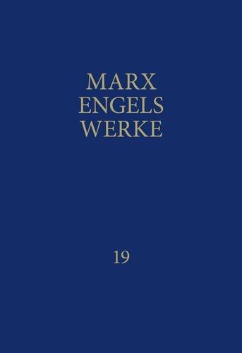 Cover-Bild MEW / Marx-Engels-Werke Band 19