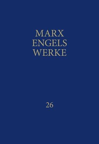 Cover-Bild MEW / Marx-Engels-Werke Band 26.1