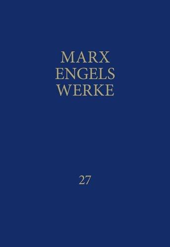 Cover-Bild MEW / Marx-Engels-Werke Band 27