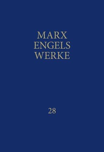 Cover-Bild MEW / Marx-Engels-Werke Band 28