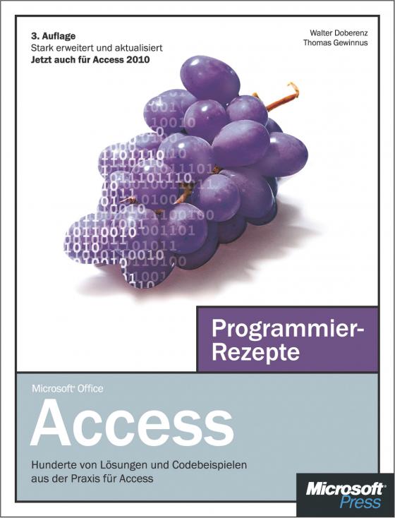Cover-Bild Microsoft Access Programmierrezepte