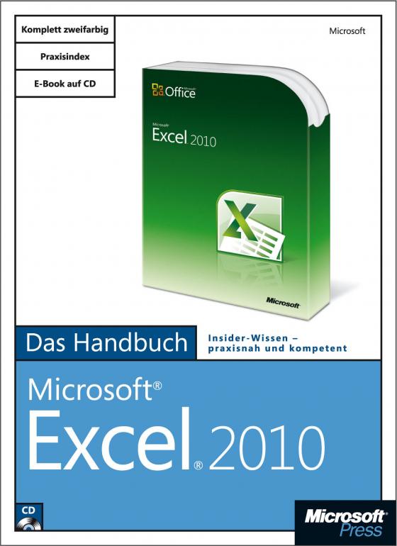 Cover-Bild Microsoft Excel 2010 - Das Handbuch