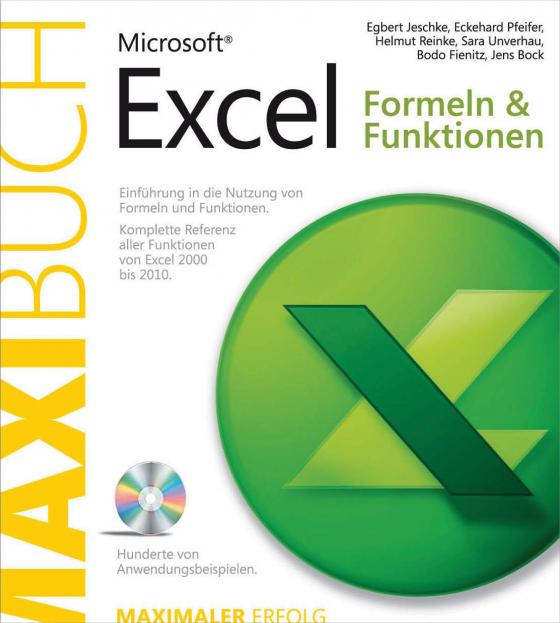 Cover-Bild Microsoft Excel: Formeln & Funktionen - Das Maxibuch, 2., aktualisierte und erweiterte Auflage