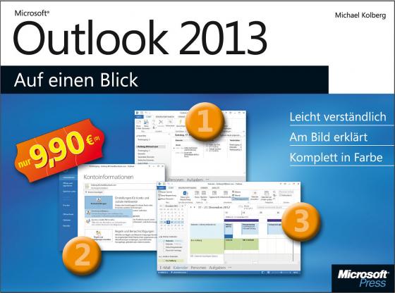 Cover-Bild Microsoft Outlook 2013 auf einen Blick