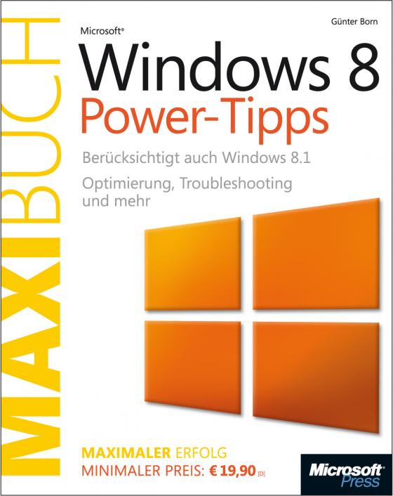 Cover-Bild Microsoft Windows 8.1 Power-Tipps - Das Maxibuch (Buch + E-Book)