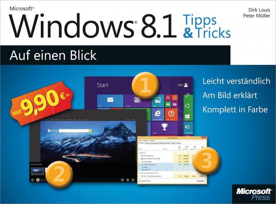 Cover-Bild Microsoft Windows 8.1 Tipps und Tricks auf einen Blick