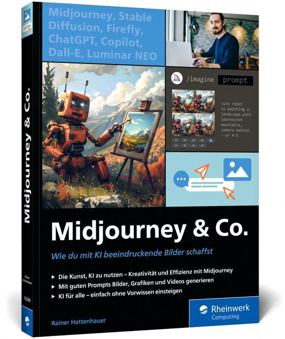 Cover-Bild Midjourney u. Co.