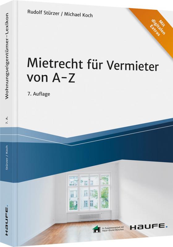 Cover-Bild Mietrecht für Vermieter von A-Z