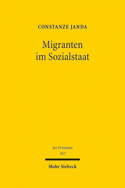 Cover-Bild Migranten im Sozialstaat