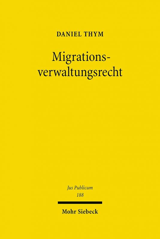 Cover-Bild Migrationsverwaltungsrecht