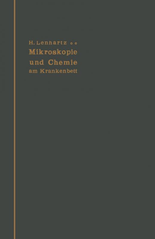 Cover-Bild Mikroskopie und Chemie am Krankenbett