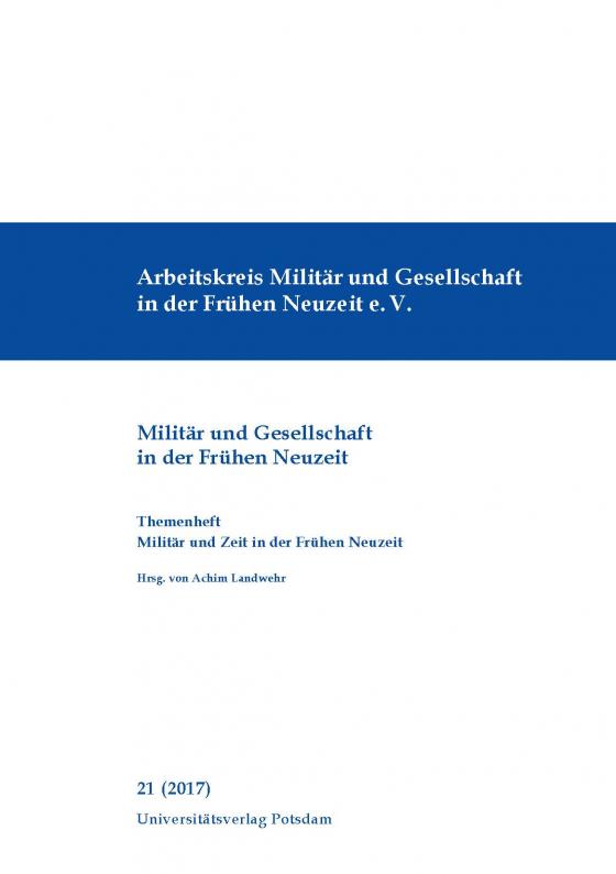 Cover-Bild Militär und Zeit in der Frühen Neuzeit