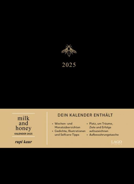 Cover-Bild milk and honey – Kalender 2025