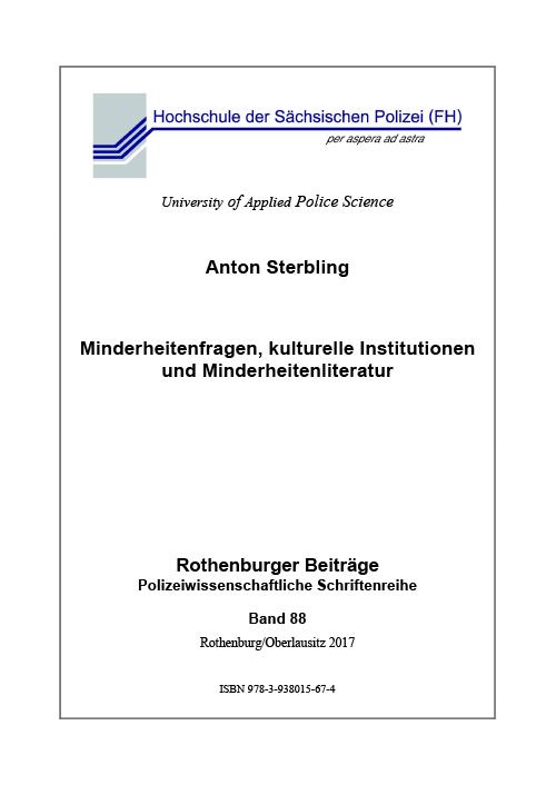 Cover-Bild Minderheitenfragen, kulturelle Institutionen und Minderheitenliteratur