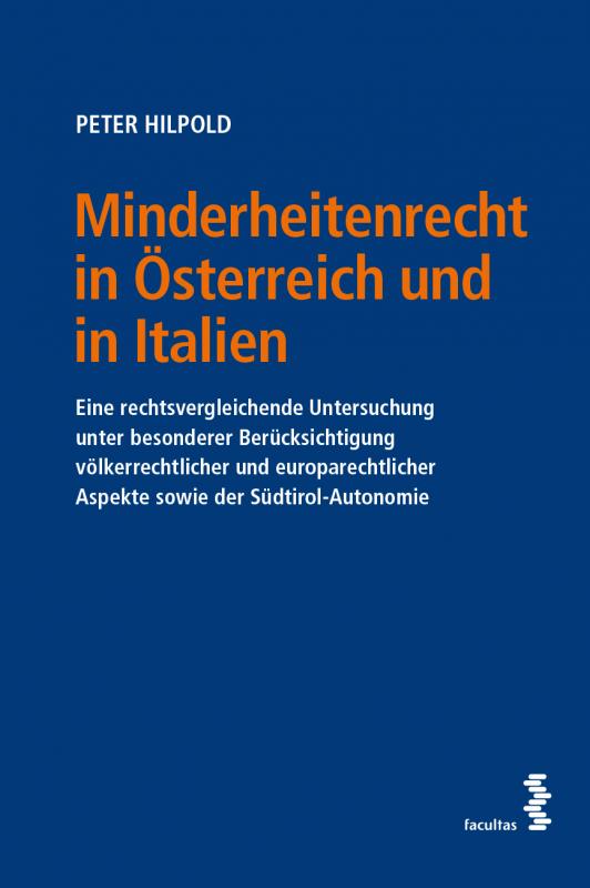 Cover-Bild Minderheitenrecht in Österreich und in Italien