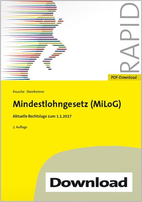 Cover-Bild Mindestlohngesetz (MiLoG)