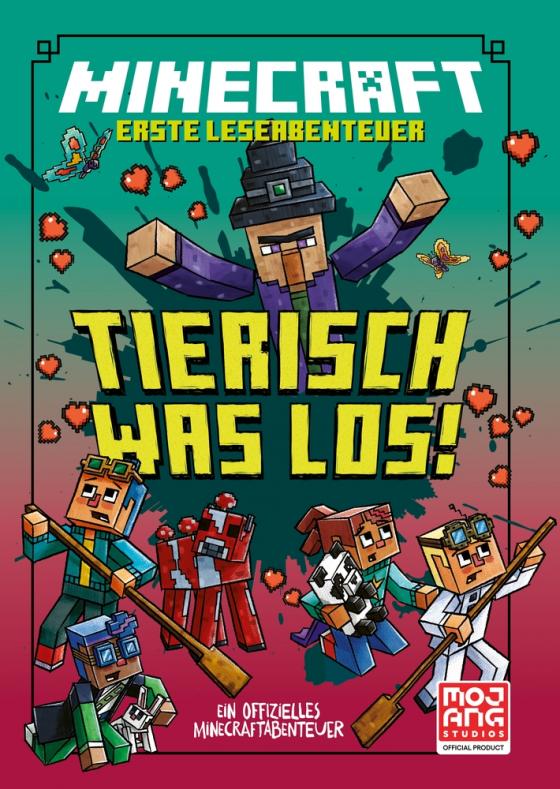 Cover-Bild Minecraft Erste Leseabenteuer - Tierisch was los!