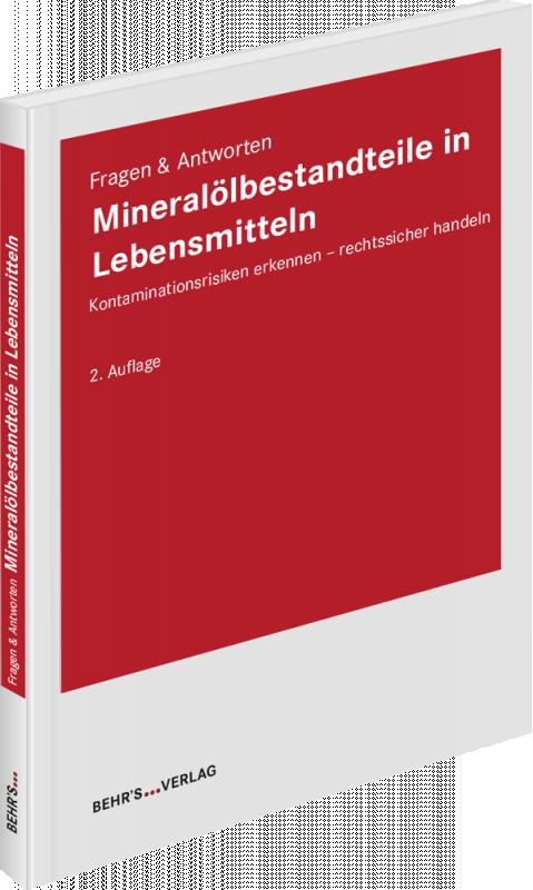 Cover-Bild Mineralölbestandteile in Lebensmitteln