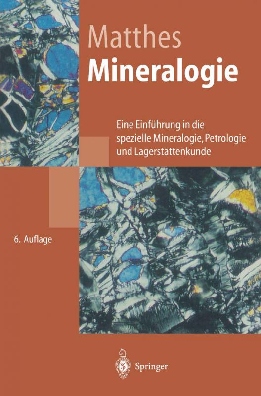 Cover-Bild Mineralogie