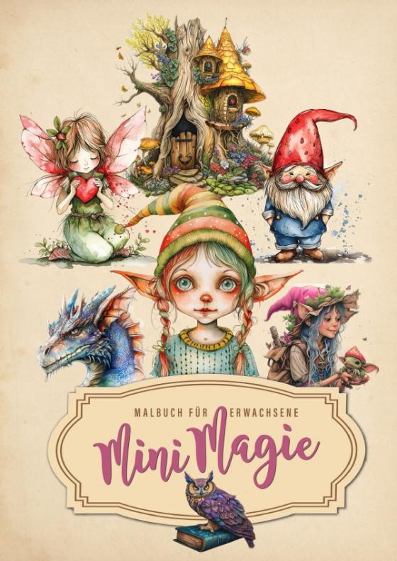 Cover-Bild Mini Magie Malbuch für Erwachsene